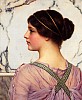 John William Godward (1861-1922) - A Grecian Lovely.JPG